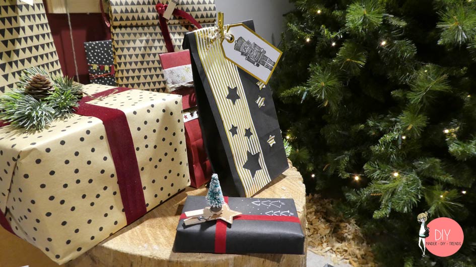 Weihnachtsgeschenke schön verpacken - Bastelideen