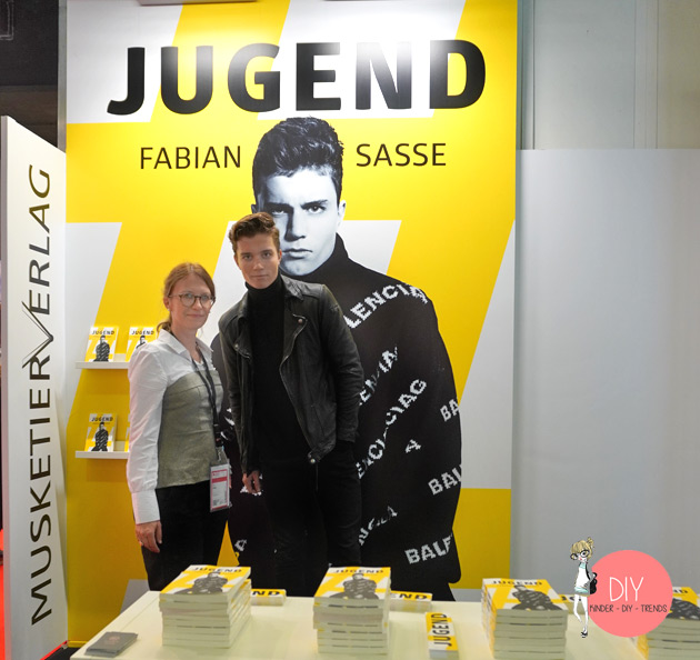 DIY Bloggerin Iris Käfer und Fabian Sasse auf der Buchmesse Frankfurt 2019