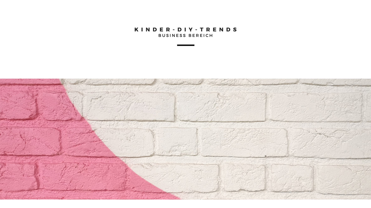 Kinder-DIY-Trends Business Bereich Kooperationspartner