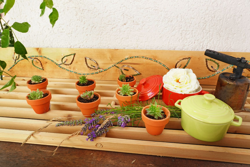 Urban Gardening DIY mit Bosch Power Tools Dremel - Balkon DIY