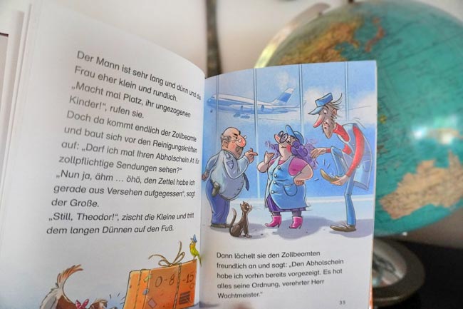Blick ins Buch "Die Jagd nach dem magischen Koffer", Ravensburger
