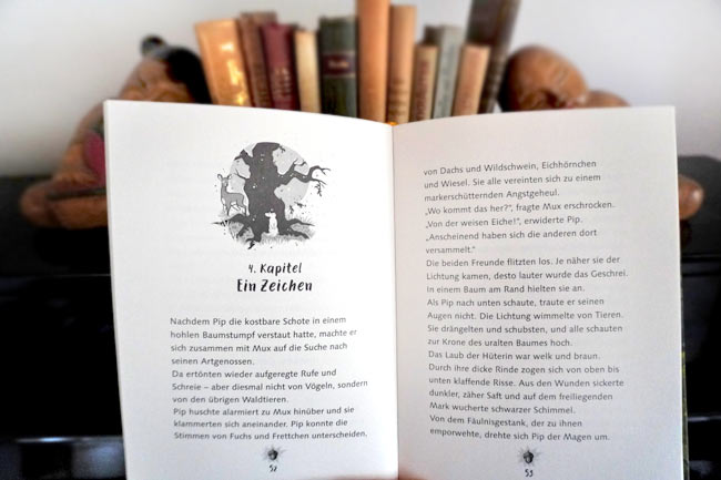 Blick ins Buch "Pip rettet den Wald"