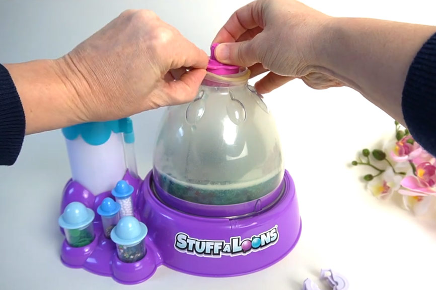 Anleitung Slime mit BOTI STUFF-A-LOONS Maker Station