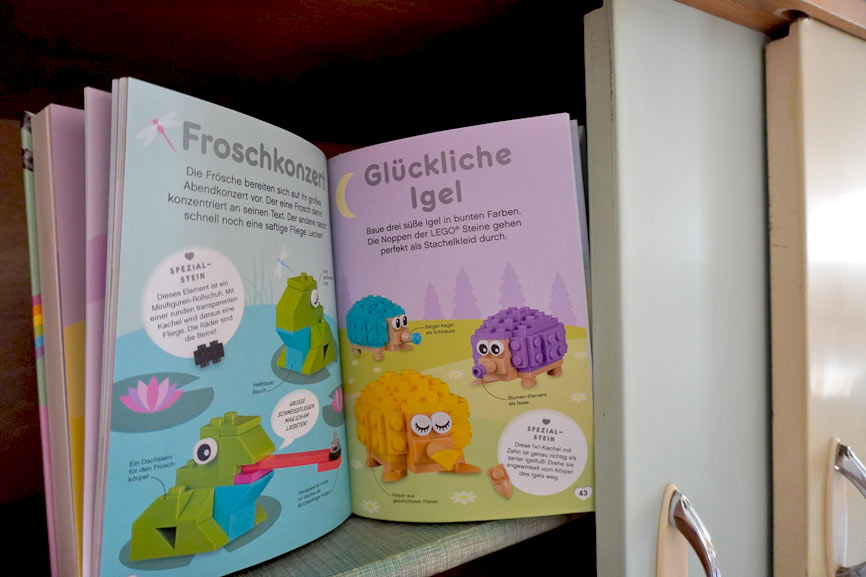 LEGO Megsüße Ideen Kinderbuch Blick ins Buch
