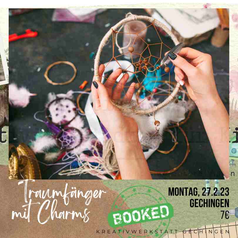 Kreativwerkstatt Workshop für Kinder: Traumfänger basteln