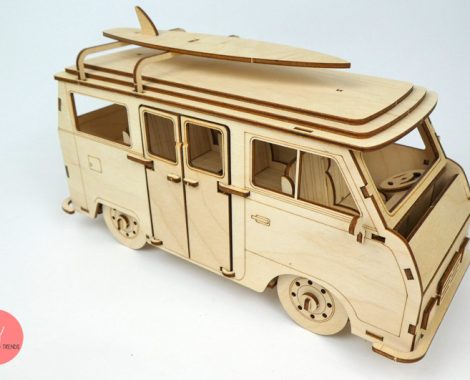 Holzbausatz VW Bus T1