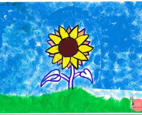Sonnenblumen Bild - zeichnen lernen mit dem Smart Sketcher