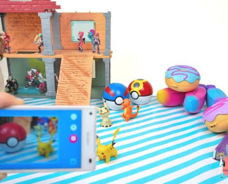 Spielfigur fotografieren mit der Smart Sketcher App, dann auf den Projektor spielen und zeichnen