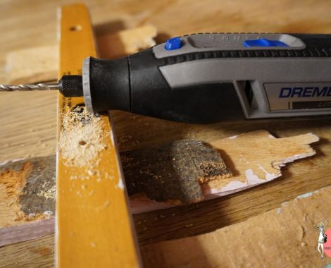 Löcher mit dem DREMEL LITE vorbohren