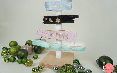 DIY Weihnachtsbaum selber machen - Bastelidee für Kinder mit DREMEL LITE