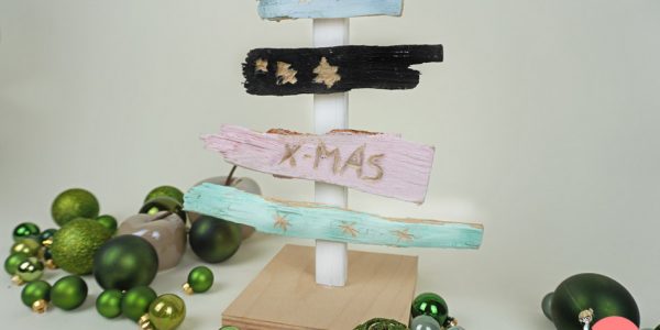 DIY Weihnachtsbaum selber machen - Bastelidee für Kinder mit DREMEL LITE