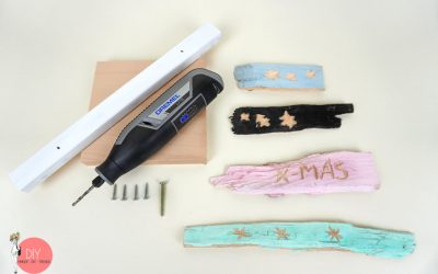 Material für den DIY Weihnachtsbaumständer
