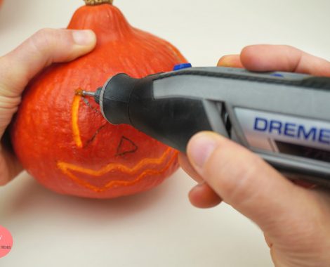 So geht Kürbis schnitzen und fräsen mit Werkzeug - Dremel
