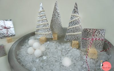 DIY Winterwald im Hygge Stil selber machen