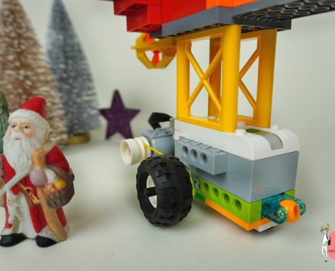 Roboter Auto als Nikolaus Schlitten bauen