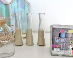 Kinder-DIY-Trends-Deko-Sandbild-Flasche-Zutaten Anleitung Sandflaschenbilder