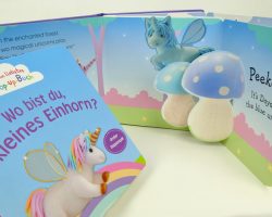 Kinder-DIY-Trends-Dorling-Kindersley-Englischbücher-Englisch-lernen-mit-Kinderbüchern-Einhorn Einhorn Bilderbuch mit Klappen - Englisch lernen für Kinder