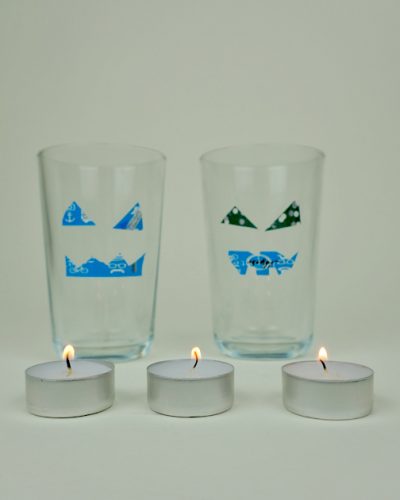 Kinder-DIY-Trends-Experimente-mit-Dingen-aus-dem-Haushalt-MINT-Förderung-tanzende-Gespenster-Halloween-Glas Experiment Glas und Lichtbrechung Physik - für Kinder an Halloween