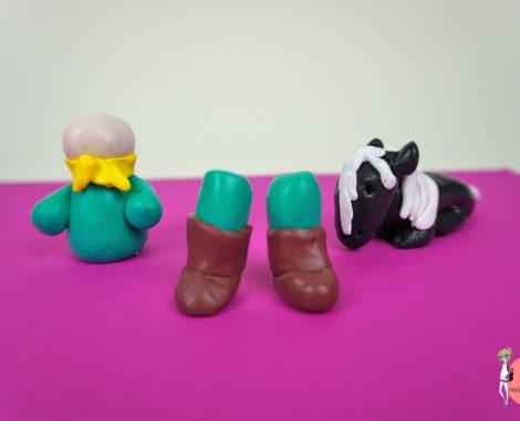 So modelliert man die Josef Figur aus FIMO