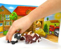 Kinder-DIY-Trends-FIMO-kids-Farmset-FunnyPapers-Set-Farm-spielen FIMO Bastelset Farm als DIY Idee