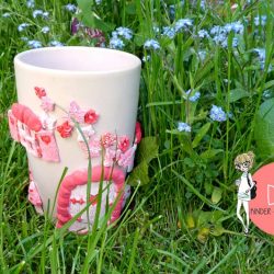 Kinder-DIY-Trends-Feenhaus-Muttertagsgeschenk-Garten Feenhaus aus Modelliermasse