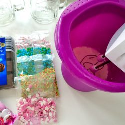 Kinder-DIY-Trends-Food-Kawaii-Eisshake-Sahne Rosa Eisshake - Slushy