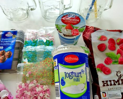 Eisshake für den Kindergeburtstag