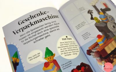Blick ins Buch - Wichtel Maschine mit LEGO Bauen - "LEGO Ideen Weihnachten"