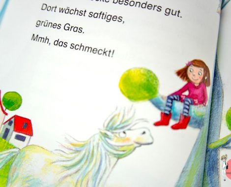 Blick ins Buch ein Pony in der Schule - Mein liebstes Pony Flocke