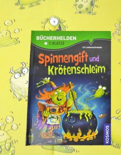 Kinder-DIY-Trends-KOSMOS-Erstlesebücher-zum-Schulstart-Back-to-school-Pumuckl-Die-drei-Fragezeichen-Kids-Pony-Flocke-Spinnengift Spinnengift und Krötenschleim Kinderbuch für Leseanfänger