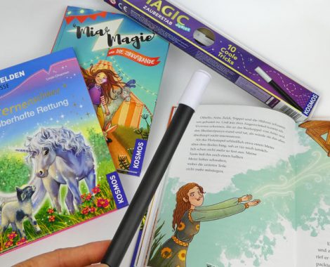 Zauberstab mit Zaubertricks und Bücher für Mädchen von KOSMOS
