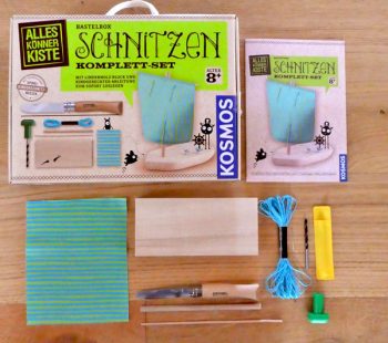 Kinder-DIY-Trends-Kosmos-Schnitzen-Material Alles Könner Kiste