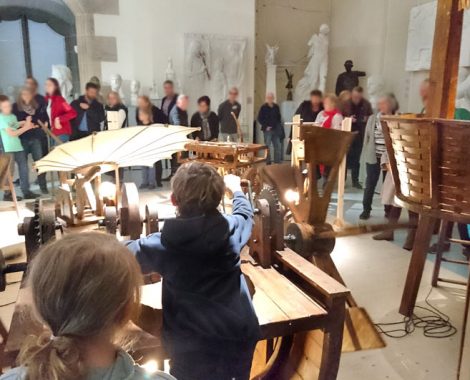 Erfindungen von Leonardo da Vinci selber ausprobieren