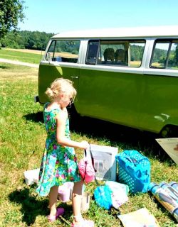 Mit dem VW T2 zum Familienausflug und Picknick