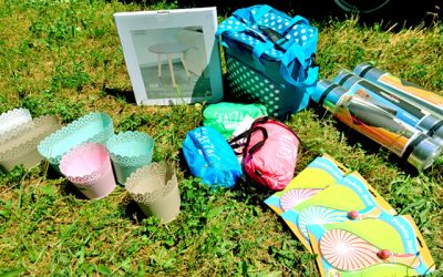 Seatzac, Picknick Sachen und Spiele für Kinder für draußen.