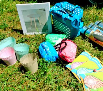 Seatzac, Picknick Sachen und Spiele für Kinder für draußen.