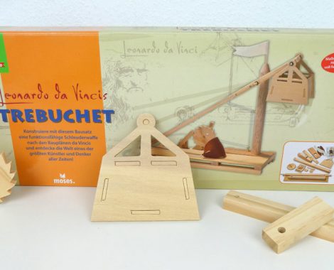 Inhalt und Verpackung Trebuchet - das ist im Katapult Set enthalten