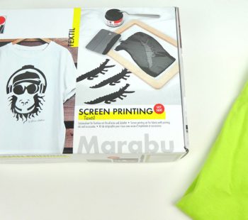 Marabu DIY Set Screen Printing Textil - Siebdruck