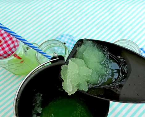 Slushy Eis aus der Eismaschinen