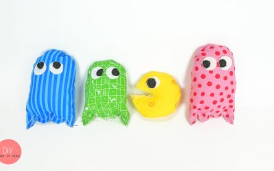 Gespenster von Pac-Man selber nähen