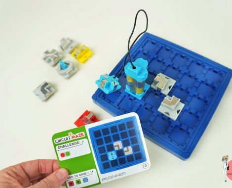 Aufbau Elektrik Spiel für Kinder Circuit Maze