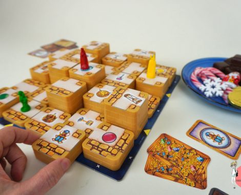 Spielzug bei 3D Labyrinth: Türme verschieben