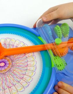 Kinder-DIY-Trends-Ravensburger-Sprial-Designer-Machine-Zahnrad Elektrisches zeichnen