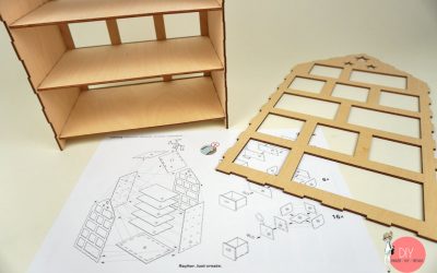 Holzbausatz Rayher Adventskalender - Upcycling