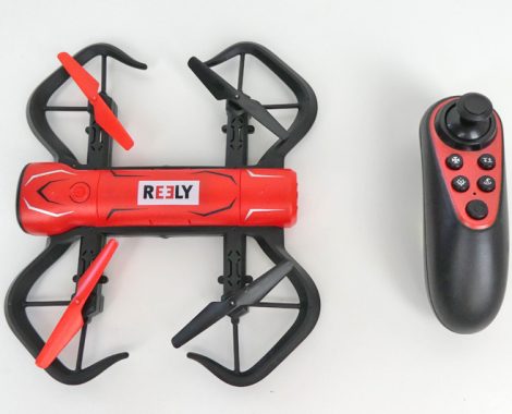 Quadrocopter Drohne von Reely mit Fernbedienung - für Kinder testen