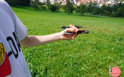 Kinderleichte Drohne bedienen - wir lassen den Quadrocopter Reely fliegen