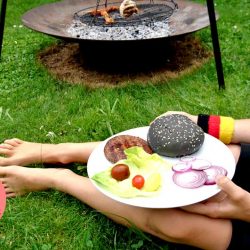Kinder-DIY-Trends-Schland-Burger-Zutaten Leckerer Burger grillen - Schland Burger