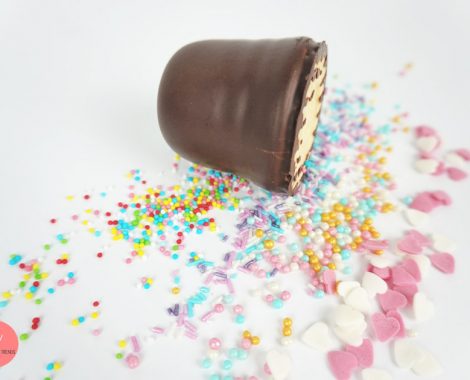 Zutaten für das Rezept Schokokuss Nachtisch mit Sprinkles Streusel