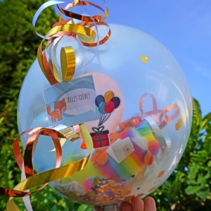 Stuff-A-Loon Geschenk im Luftballon - Kuscheltier Beanie
