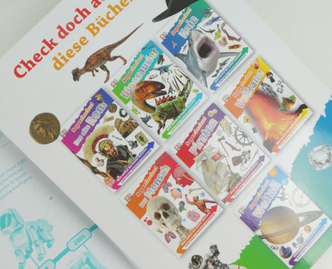Übersicht über die Superchecker Buchreihe für Kinder